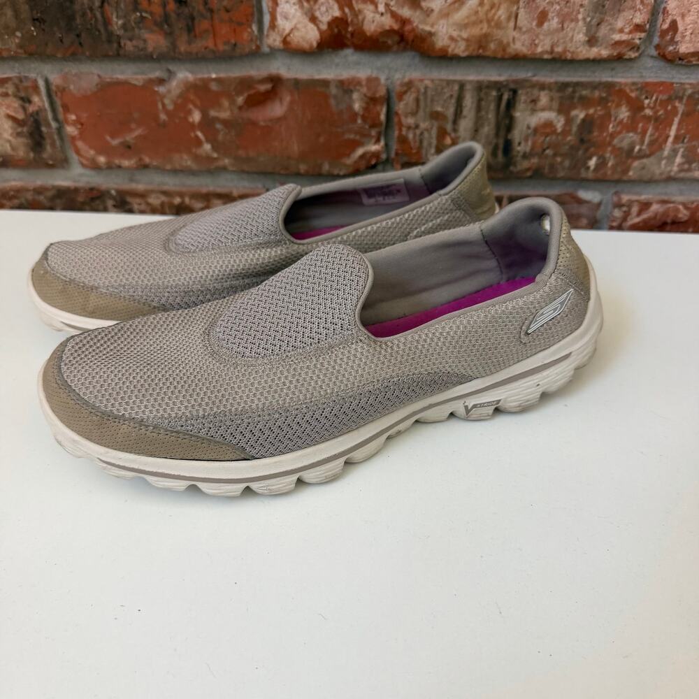 Skechers Go Walk Slip On Shoes Size 8.5 Women Comfort Walking Sneakers